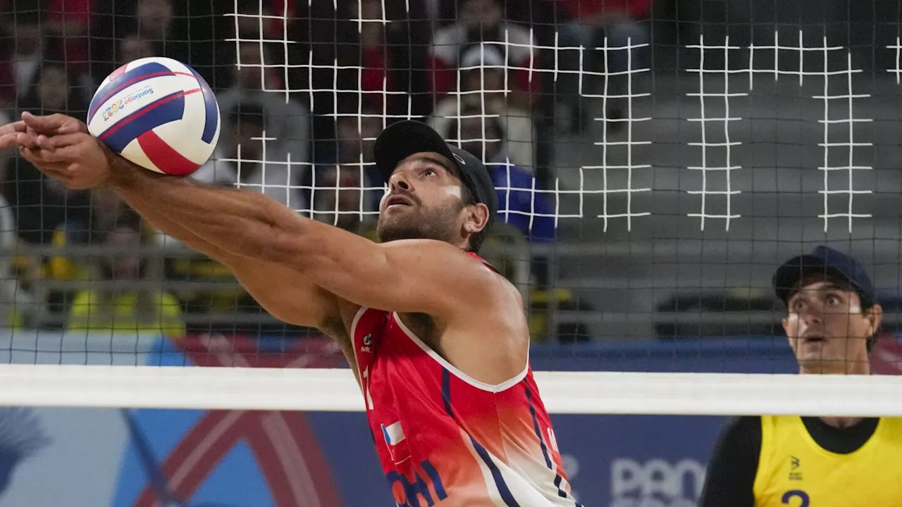 No gold for beach volleyball's Grimalt cousins, Chile's faces of the Pan American Games