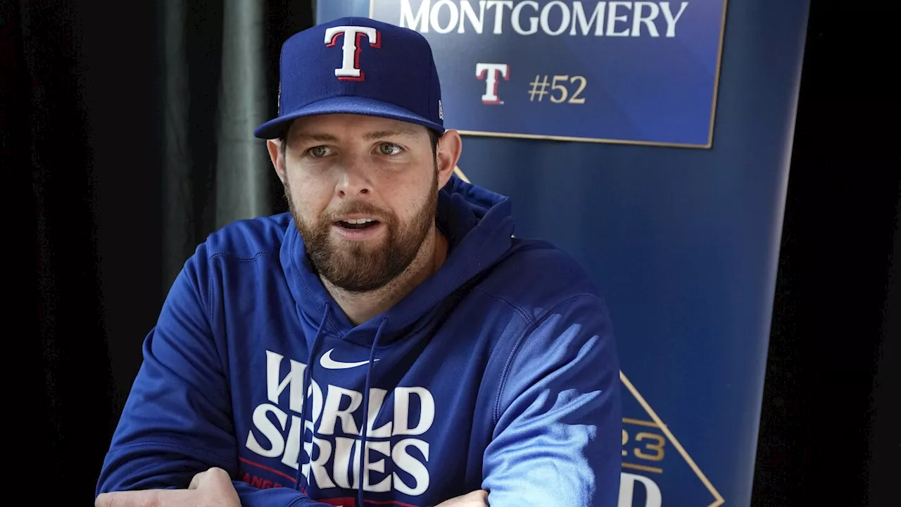 Rangers lefty Jordan Montgomery is set for World Series debut in Game 2 against the D-backs