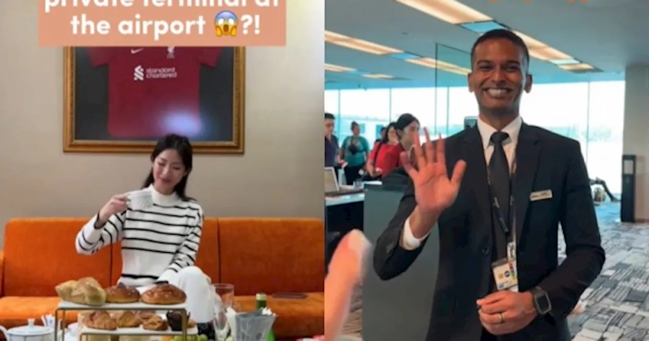 'Living the life': Influencer Miki Rai enjoys Changi Airport's private terminal experience