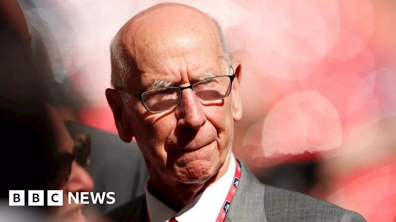 Sir Bobby Charlton: Boy, 17, charged over Manchester City chants