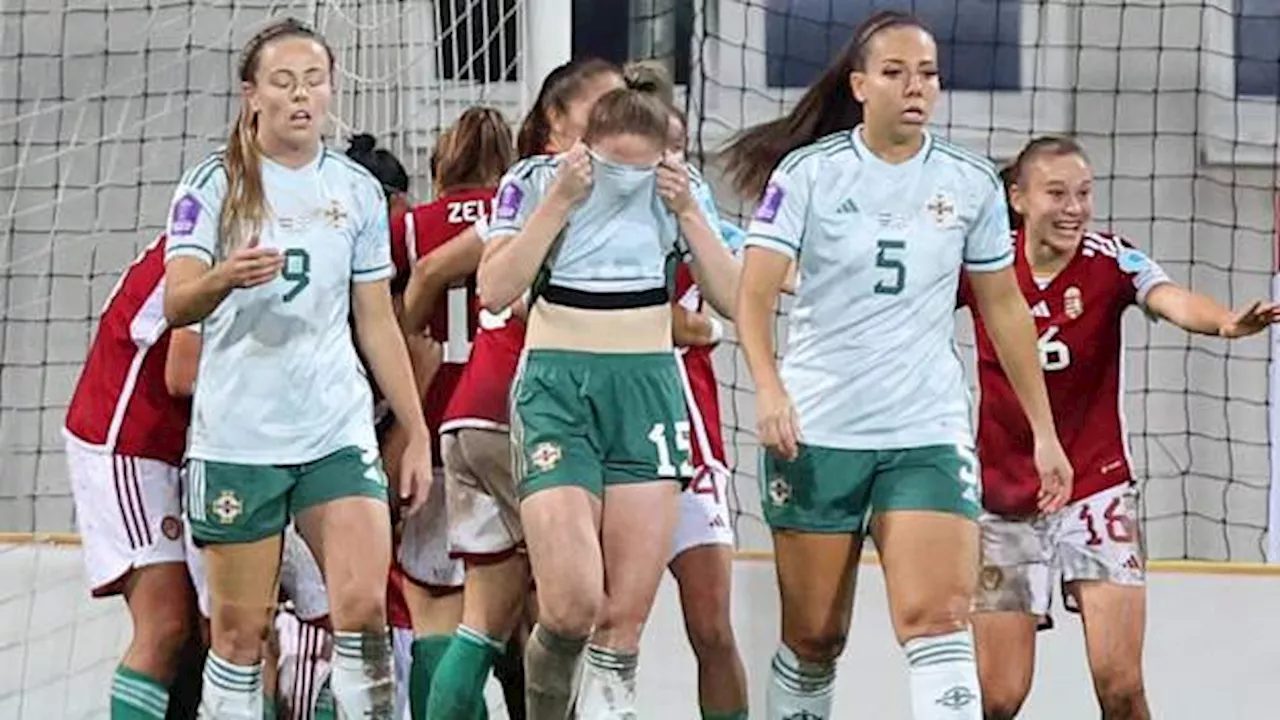 Northern Ireland suffer last-gasp loss to Hungary