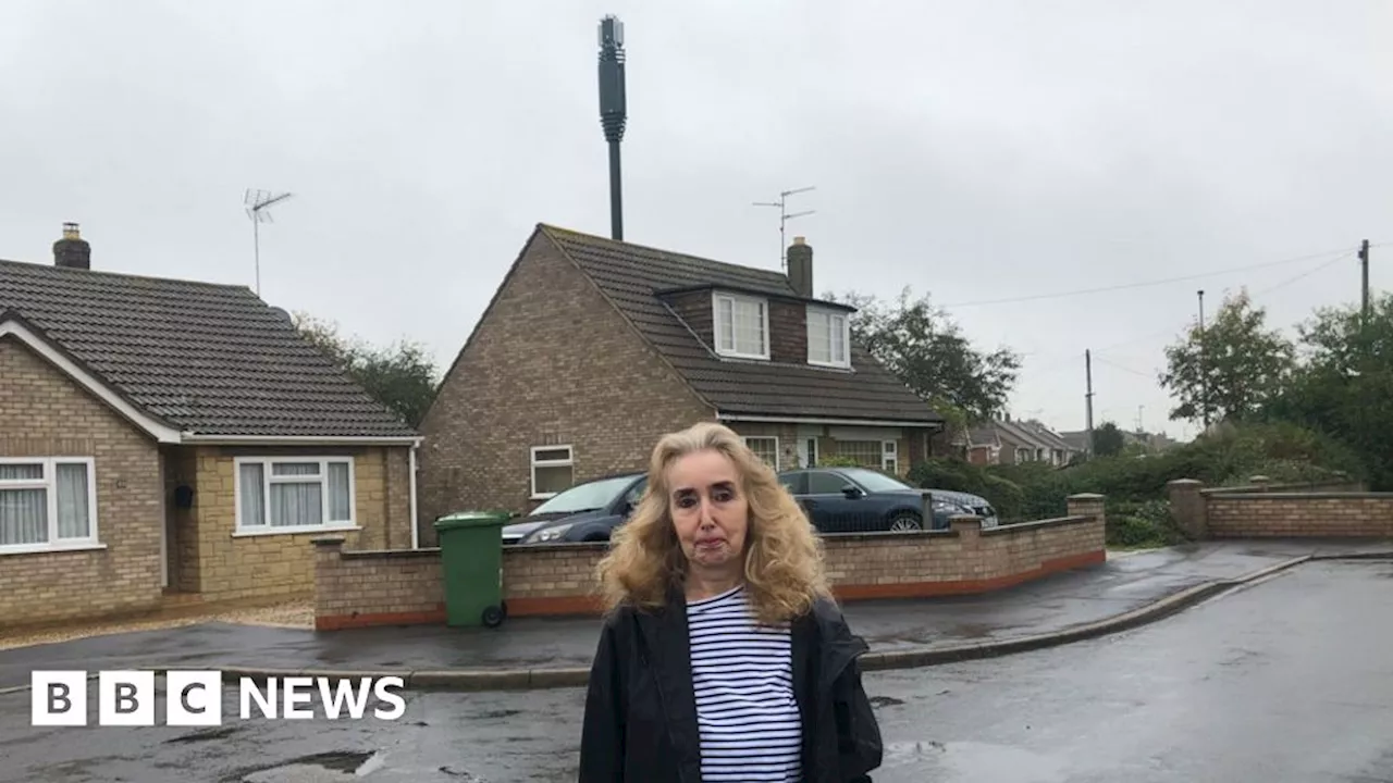 Peterborough residents call for 'ugly' 5G phone mast to be relocated