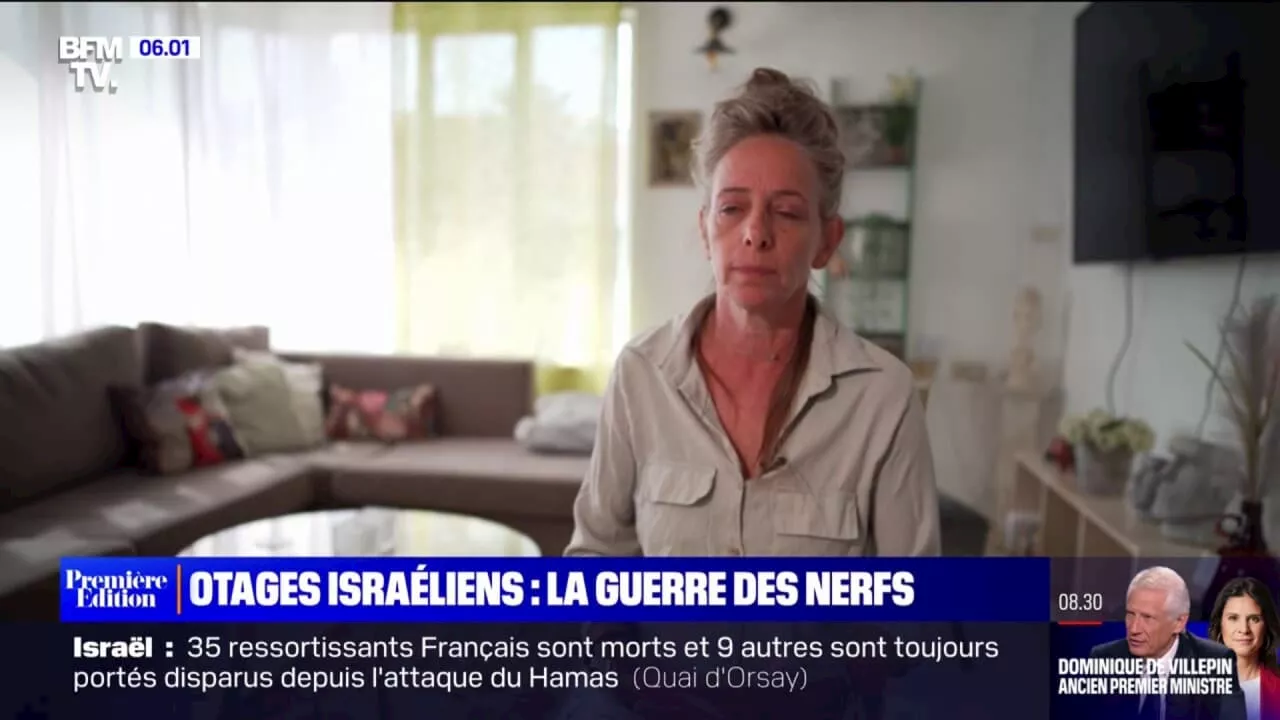 'Le Hamas joue avec nos nerfs': en Israël, l'interminable attente des familles d'otages