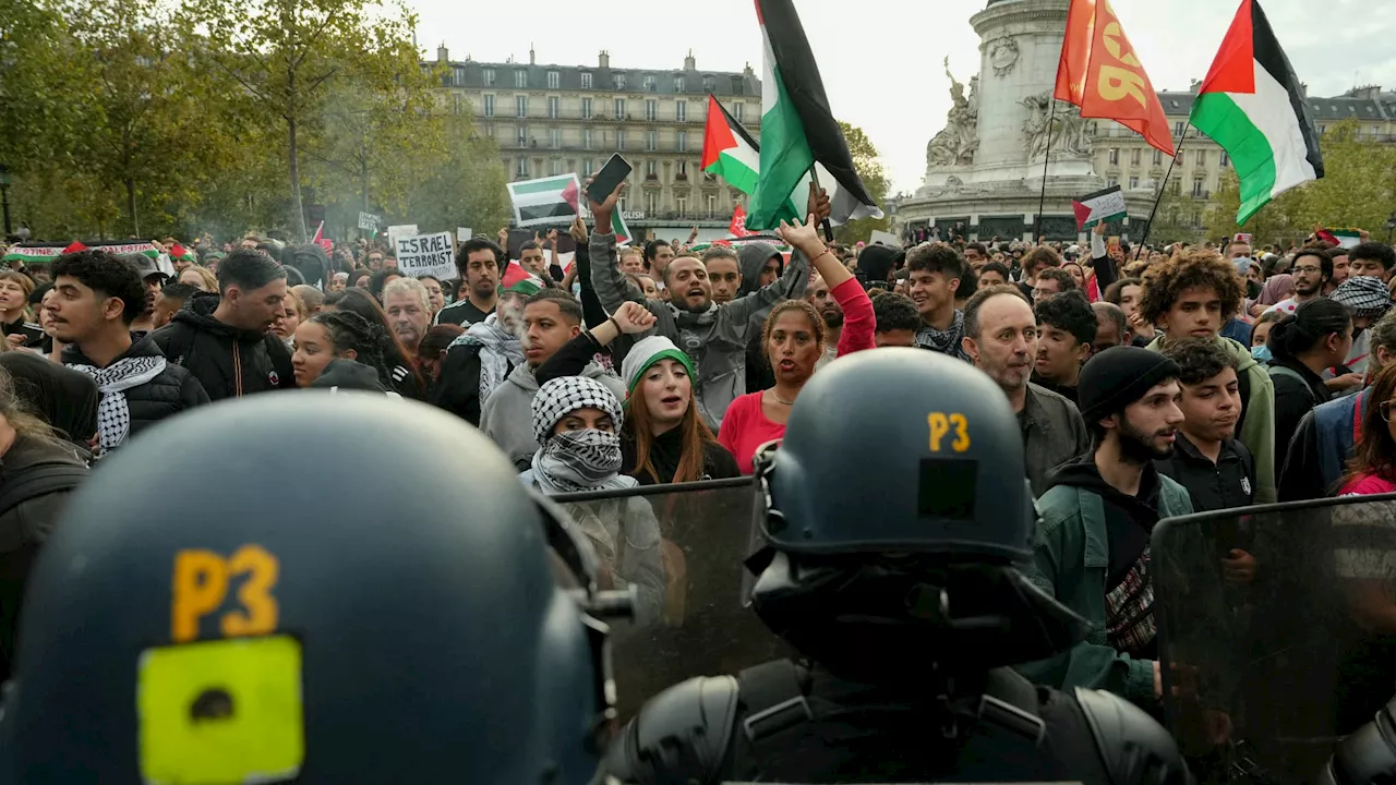 Paris: un recours en référé-liberté déposé contre l'interdiction d'une manifestation 'en solidarité' avec...