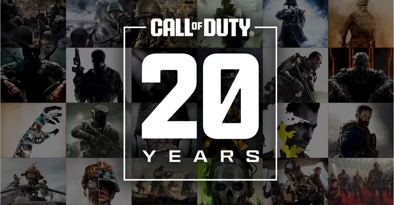 Call Of Duty Celebrates Its 20th Anniversary With A Video