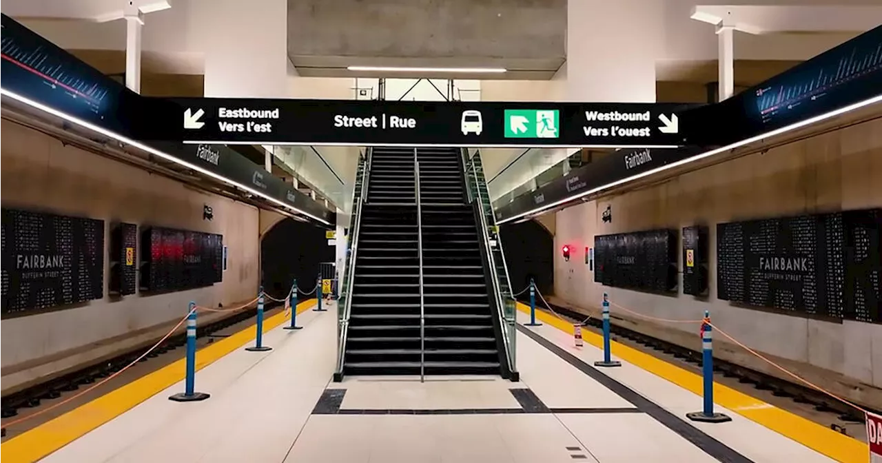 Metrolinx shows off another Eglinton Crosstown station they won't let people use