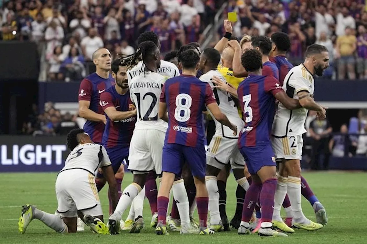 Barcelona Vs Real Madrid - El Clasico Jilid Pertama Panas Setiap Lini