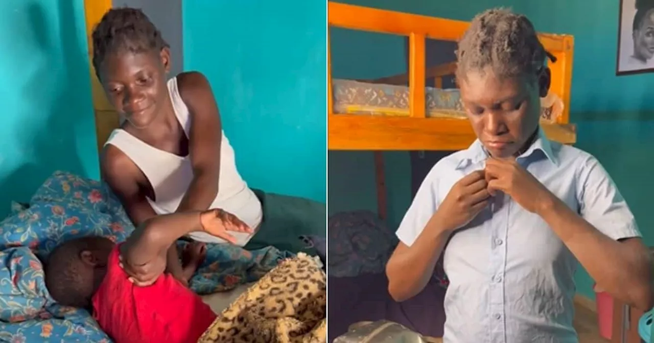 18-Year-Old Mom Who Started Grade 1 Shows Morning Routine Balancing Motherhood and Education