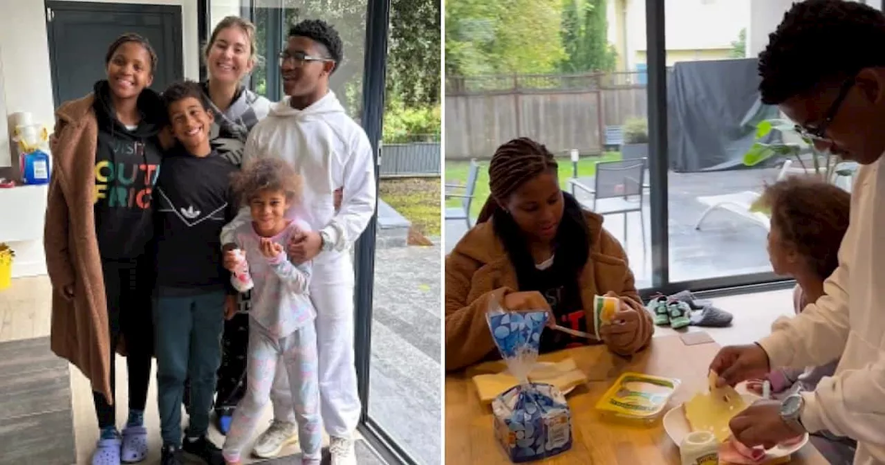 Rachel Kolisi Shares Sweet Reunion Video As Siya’s Siblings Arrive in Paris After Months Apart