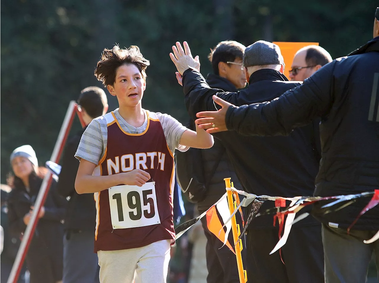 Photos: Two Burnaby North Secondary runners win Fraser North Jr. cross-country championships