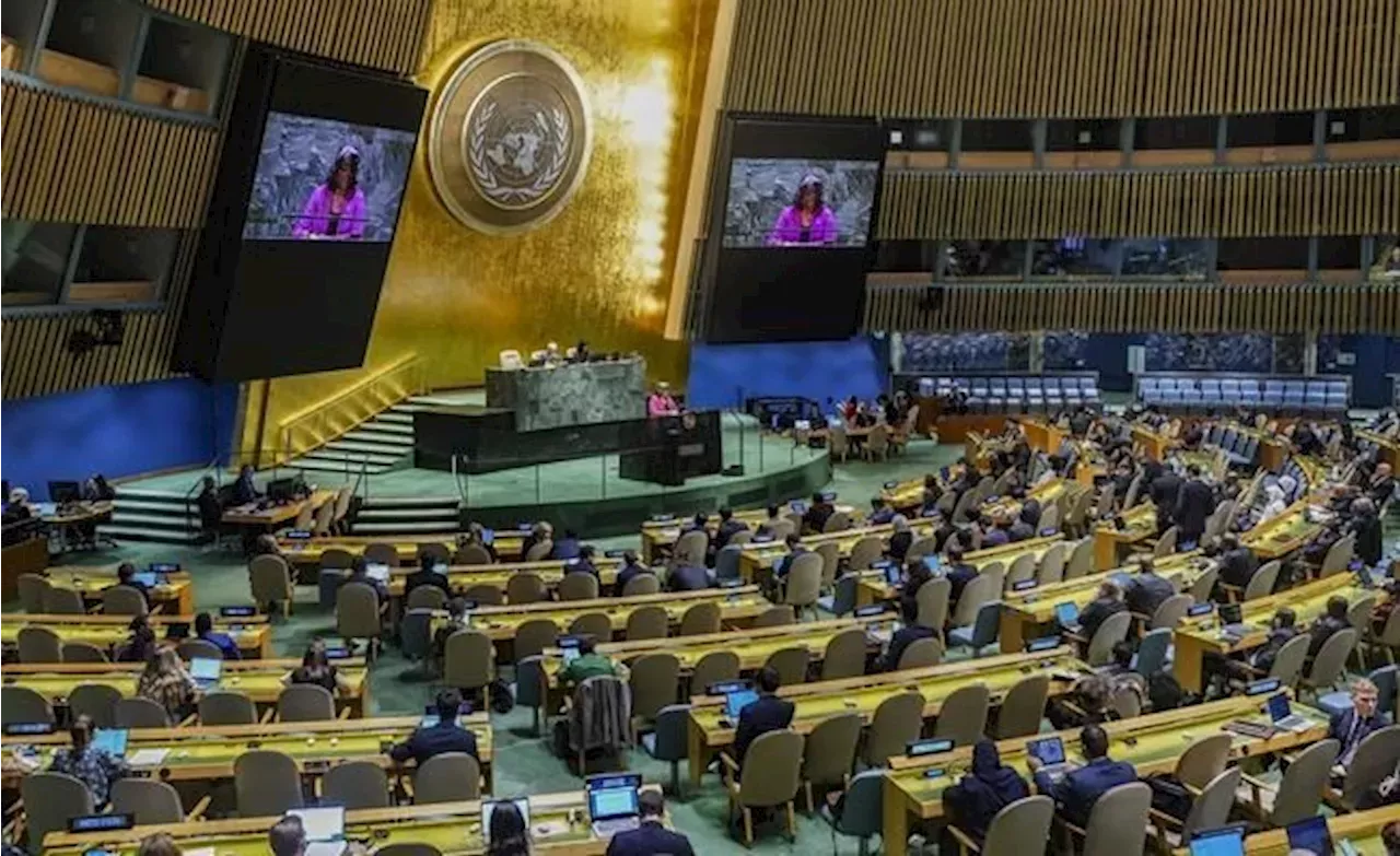UN General Assembly calls for `humanitarian truce' in Gaza leading to ...