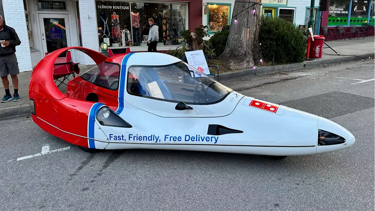 The Coolest Pizza Delivery Vehicle Looks Like A Rocket But Was Really Bad At Its Job