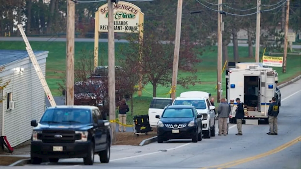 Maine residents remain at home as search for gunman continues