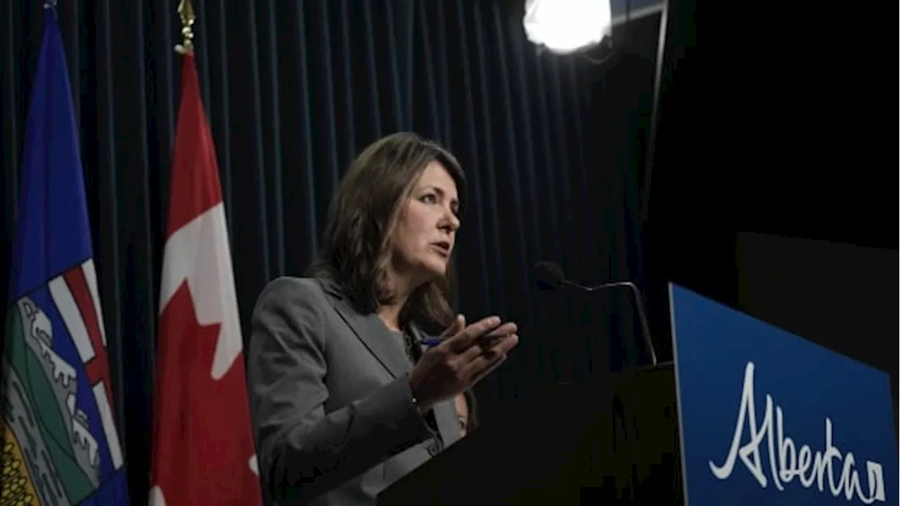 Danielle Smith says Alberta's CPP exit campaign will continue despite questions over numbers