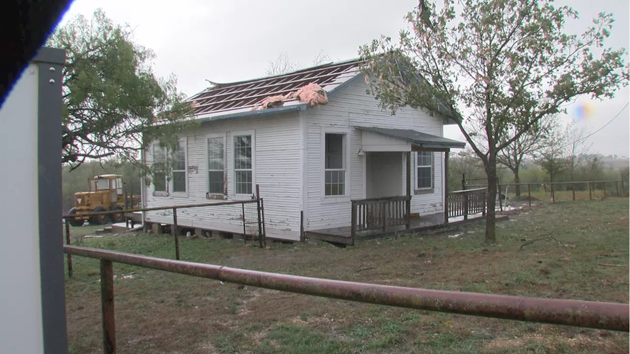 Lockhart ranch damaged after tornado touched down early Thursday morning