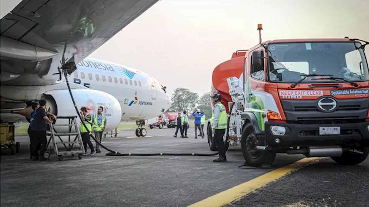 Peluncuran SAF, Komitmen Pertamina Transisi Energi di Industri Aviasi