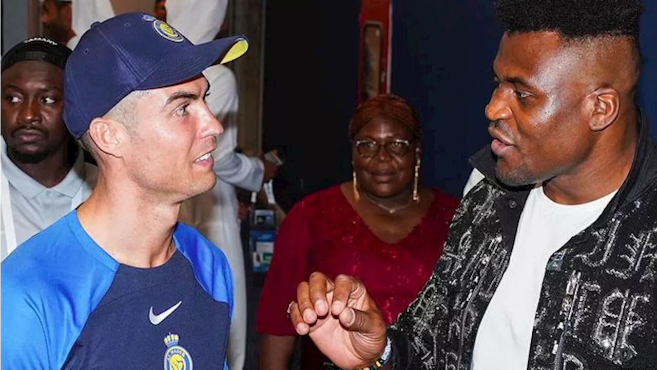 Ronaldo Beri Jam Tangan Harga Rp2 Miliar untuk Ngannou