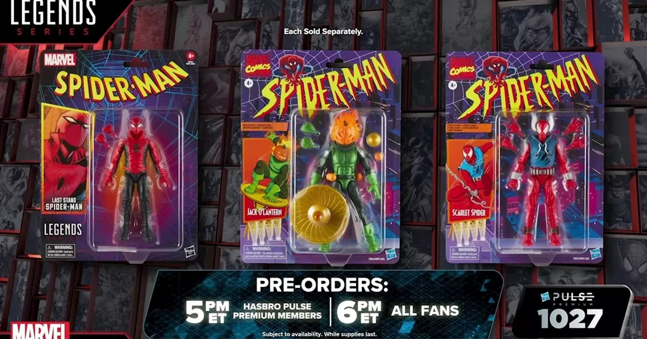 Hasbro Reveals New Star Wars, Spider-Man Figures at 1027 Pulse Event