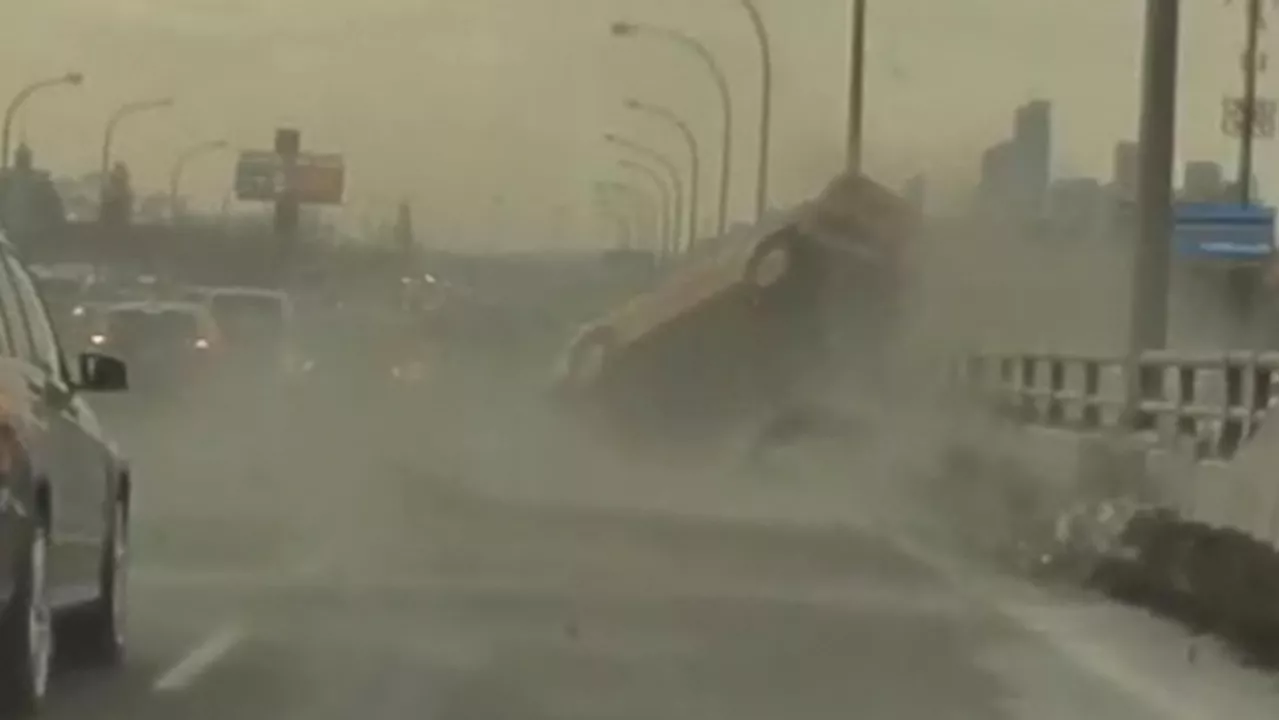 Video that captured Gardiner Expressway crash leads judge to sentence driver nine months in jail