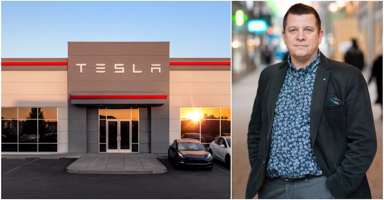 Strejken mot Tesla inledd | Dagens Arena