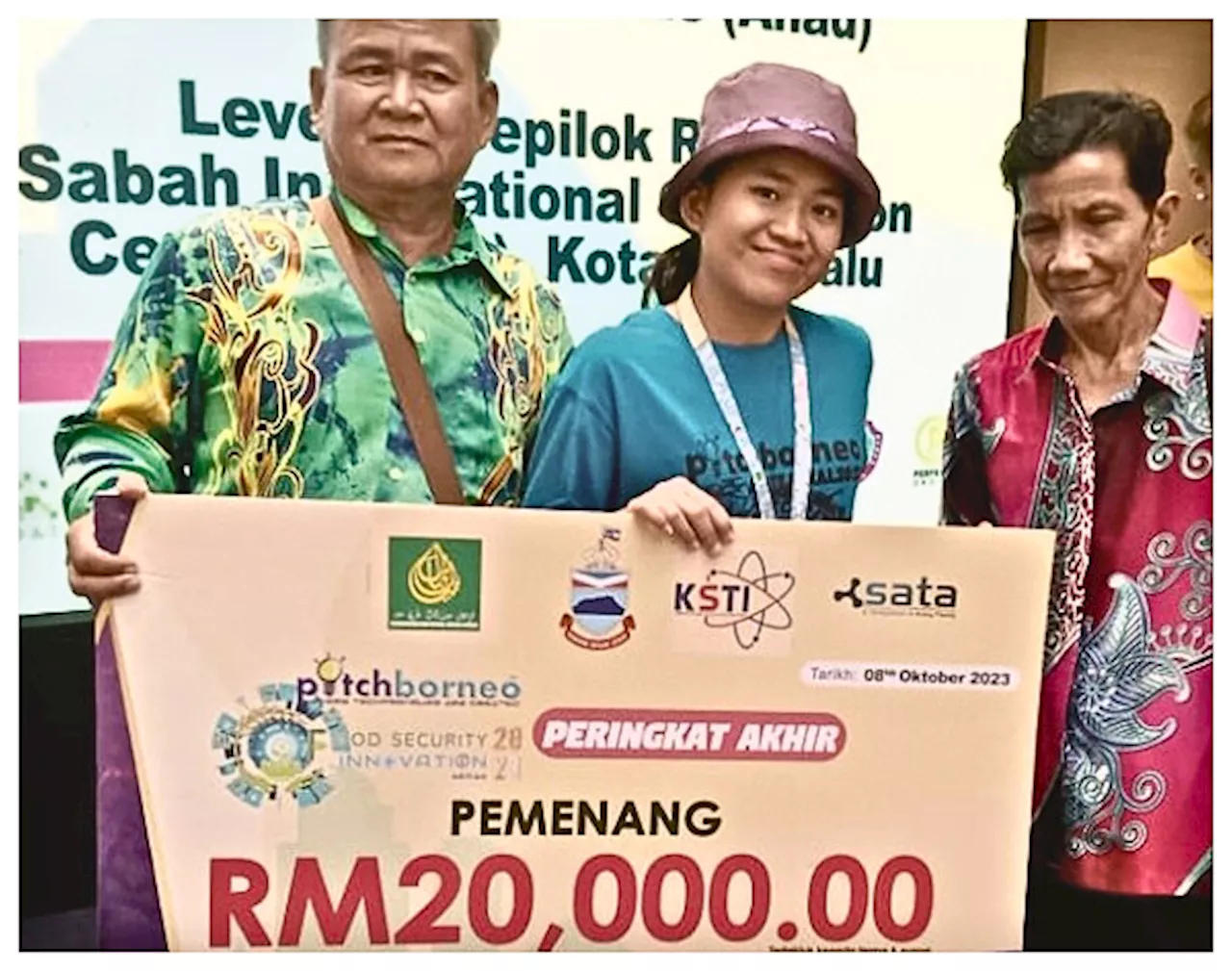 Pensiangan woman’s innovation wins her RM20,000 prize