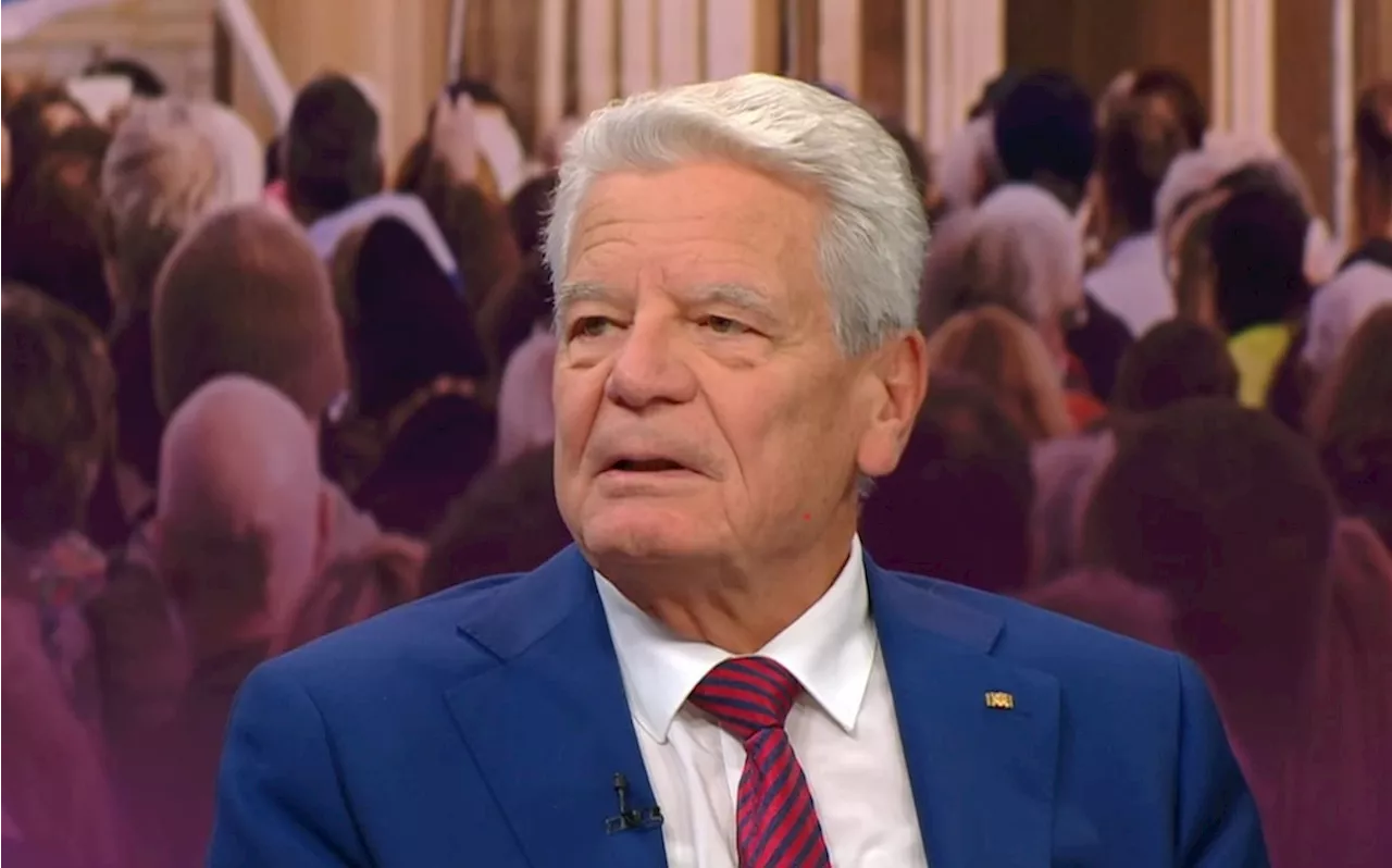 'Wir gehören zu Israel': Gauck versichert bedingungslose Solidarität Deutschlands