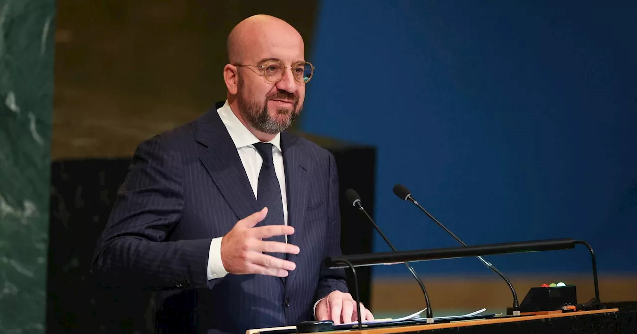 UE: Charles Michel destaca importância de conferência para a paz no Médio Oriente