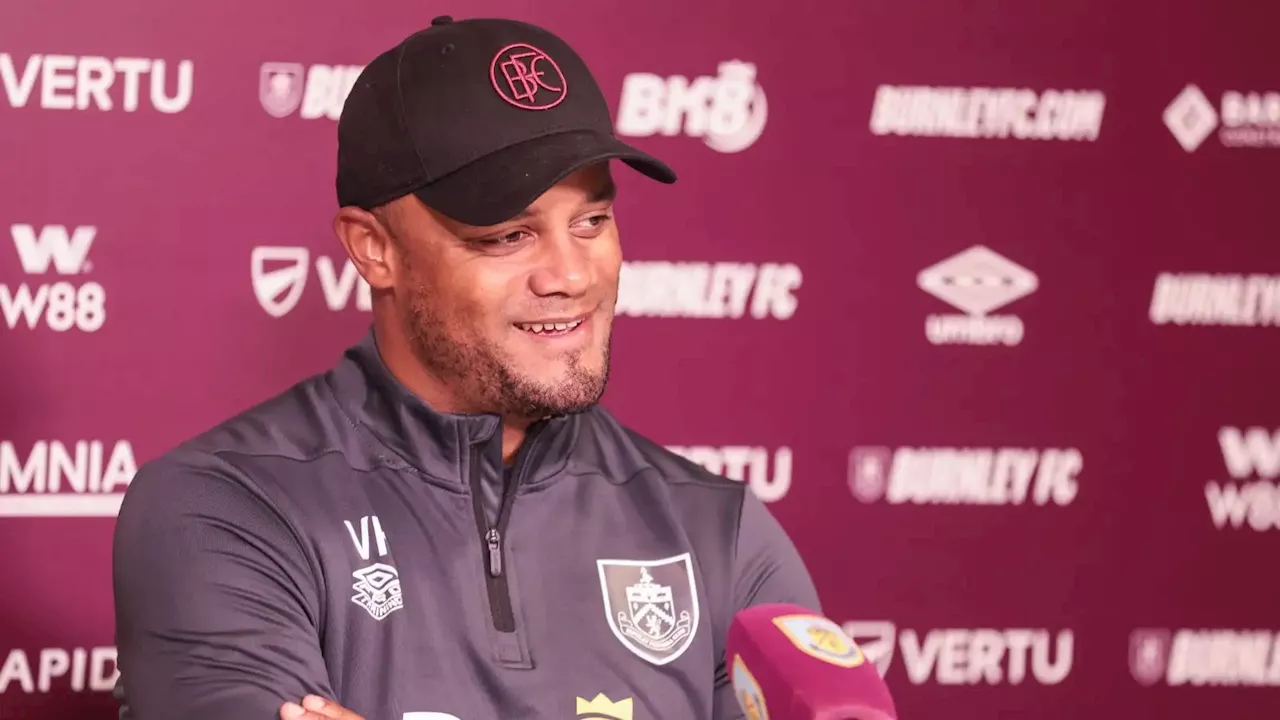 Kompany insists it is ‘not in my nature to panic’ with Burnley under pressure to pick up points