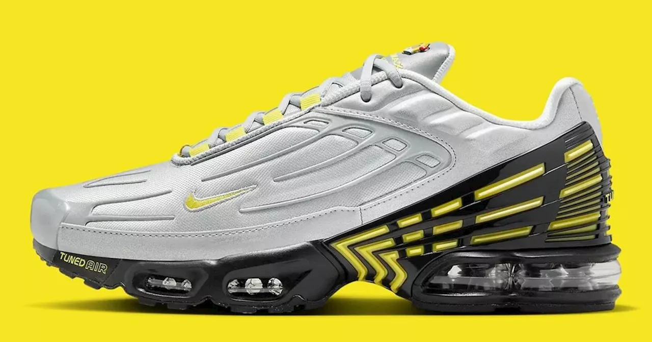 Nike Air Max Plus 3 Metallic Silver, las zapatillas más futuristas de la línea del Swoosh