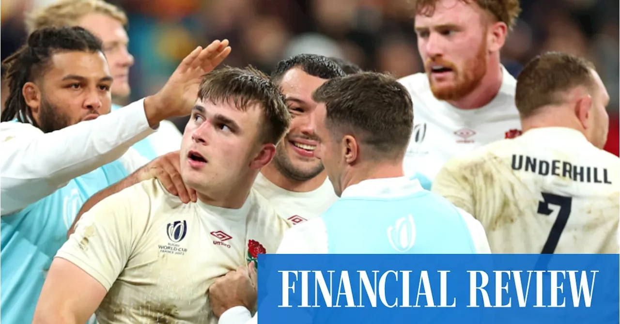 Rugby world cup: England hold off Argentina fightback to take World Cup bronze