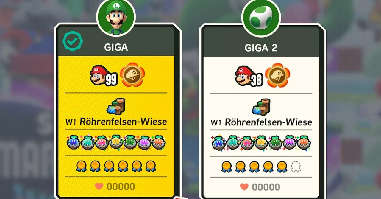 Super Mario Bros. Wonder: Alle Medaillen für einen 100-%-Spielstand