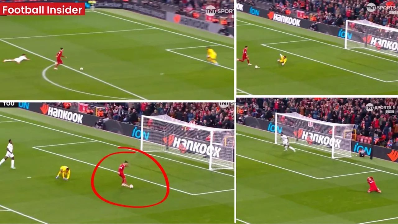 &#8216;Brain frying&#8217;, &#8216;No-one else in the world could do that&#8217; &#8211; Fans react after astonishing Darwin Nunez miss for Liverpool in win v Toulouse