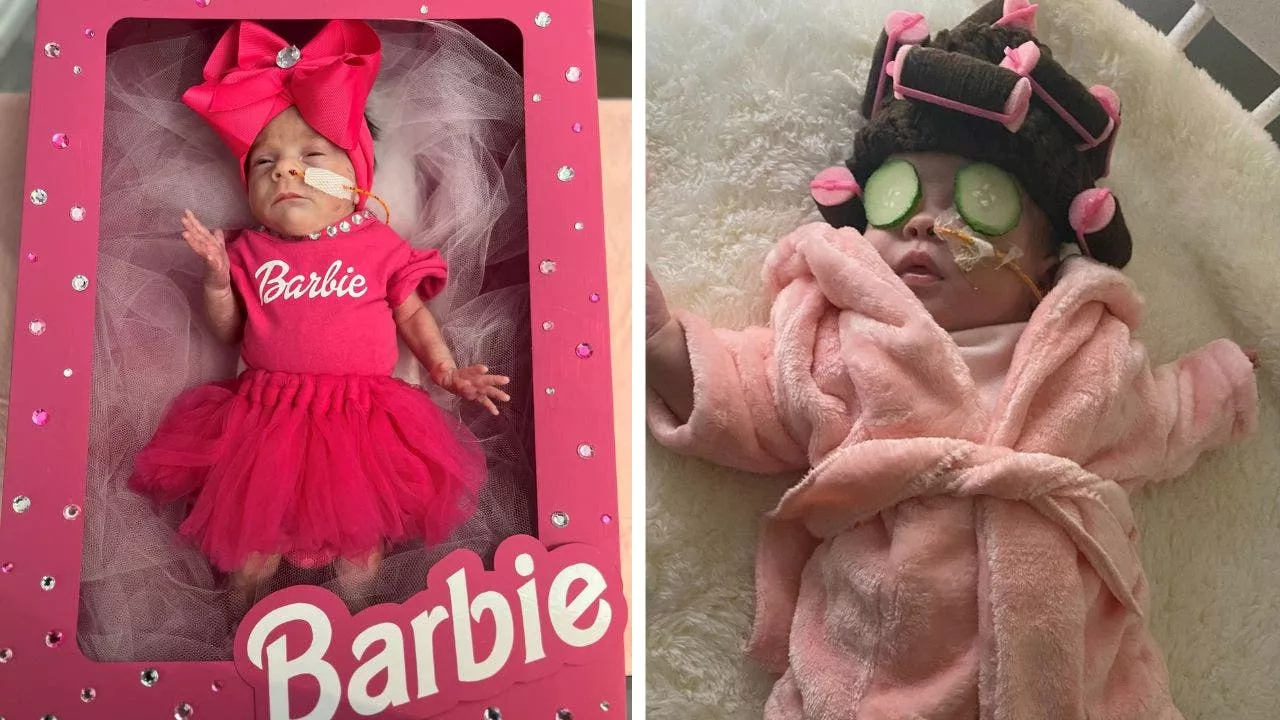 'NICU Barbie' wins Chicago-area hospital Halloween costume contest