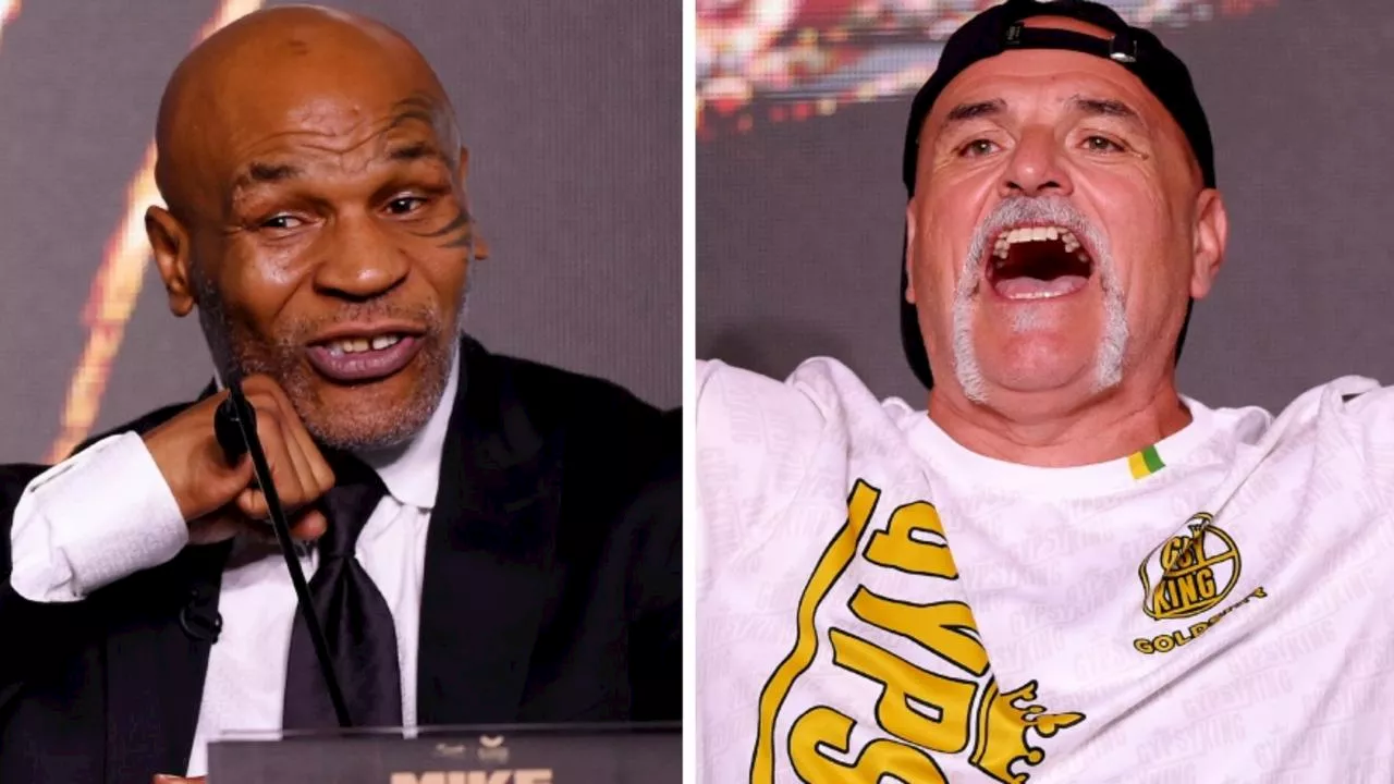 ‘Sign me up’: Mike Tyson challenged to a fight in rowdy and wild press conference