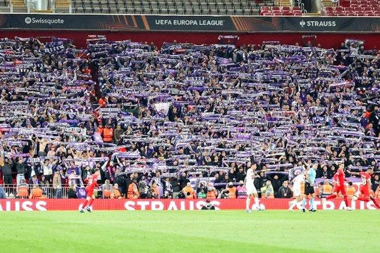 Liverpool-Toulouse : les supporters du TFC gagnent le match des tribunes