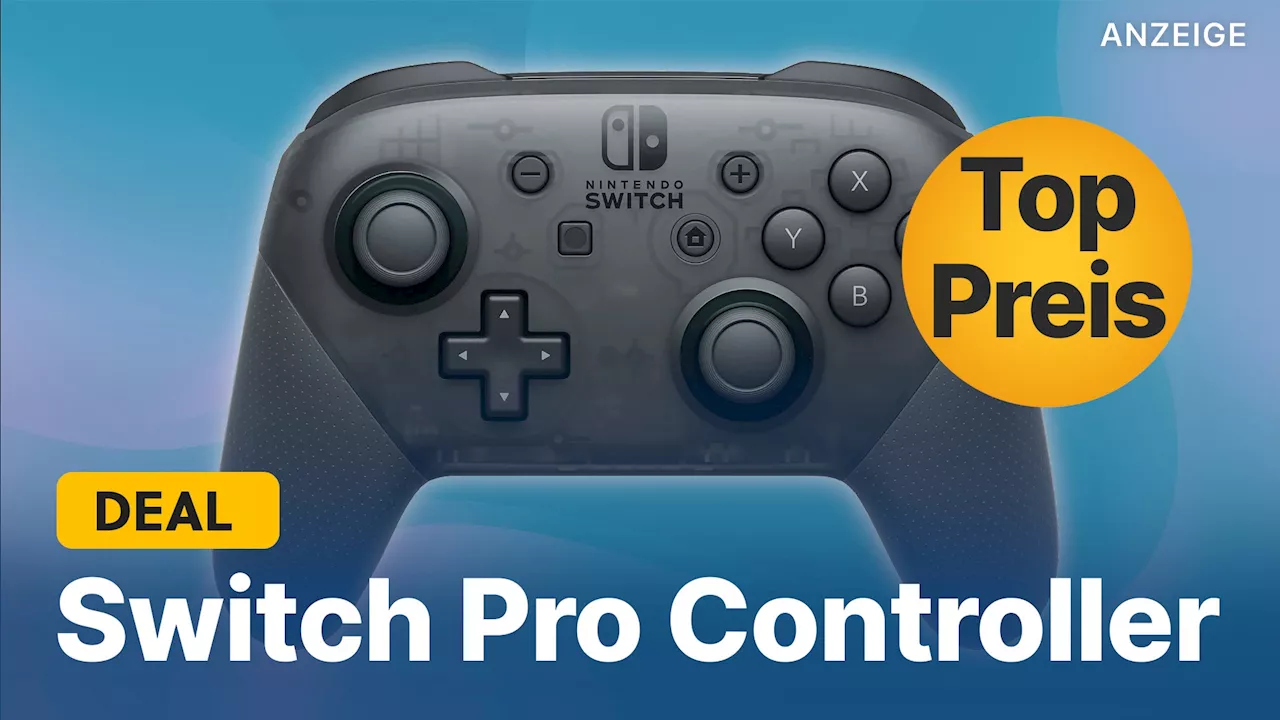 Nintendo Switch Pro Controller: Schnappt euch das Original jetzt günstig wie lange nicht mehr