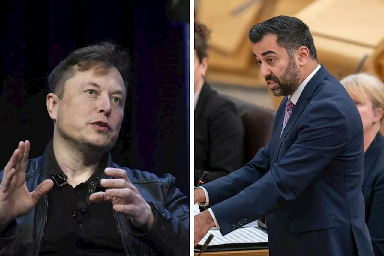 Elon Musk calls Humza Yousaf a 'racist' in Twitter attack