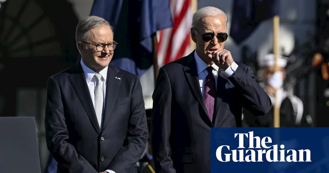 ‘Difficult and expensive’: US report raises Aukus doubts after Joe Biden reassures Anthony Albanese at White House