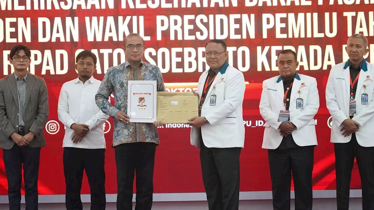 Ketiga Pasang Dinyatakan Mampu Jalani Tugas Jadi Presiden-Wakil Presiden