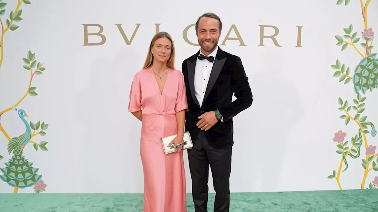 James Middleton's wife Alizee Thevenet glows in double denim days after giving birth