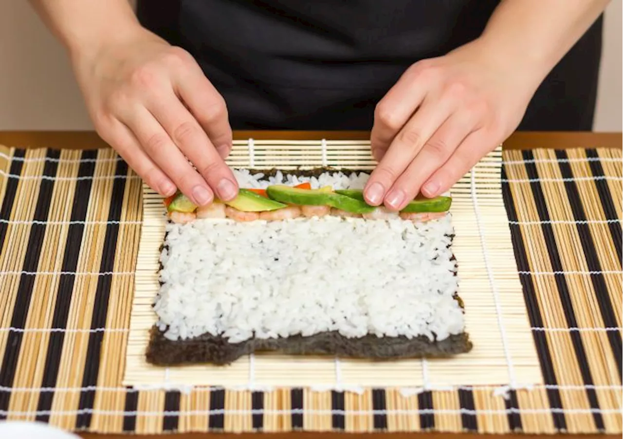 Food For Thought: A Quick Homemade Recipe For Shrimp Sushi Rolls