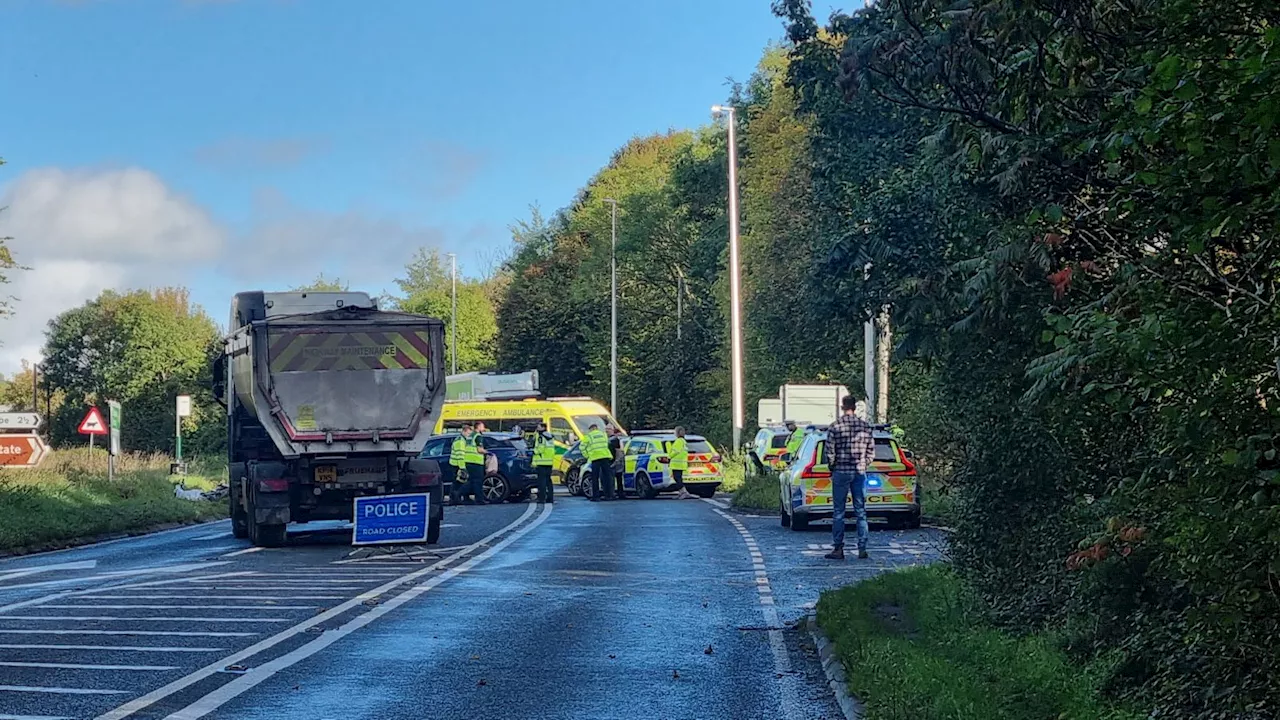 Traffic latest as A38 closed by crash near Bristol Airport