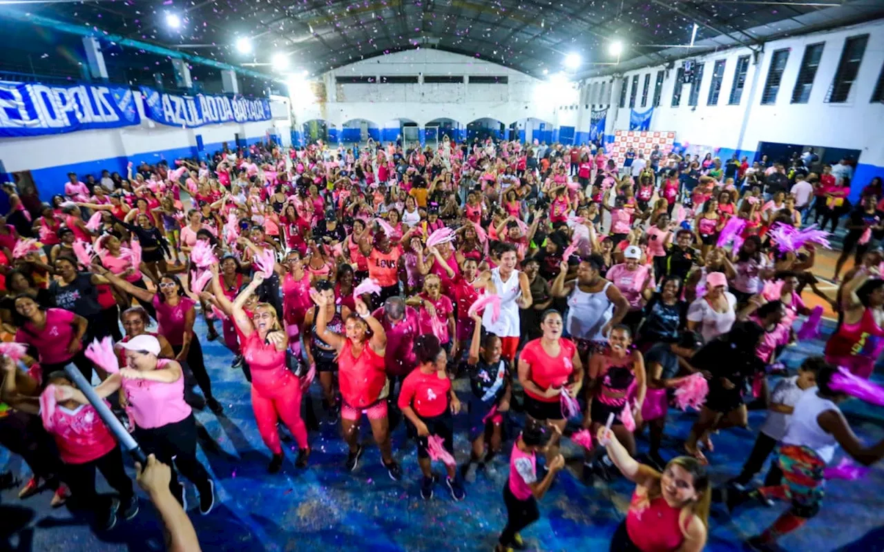 Belford Roxo: Projeto Saúde Mais Feliz promove aulão de zumba em Heliópolis