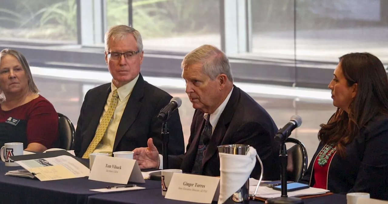 Millennial farmer optimistic about future following visit from Secretary of Agriculture