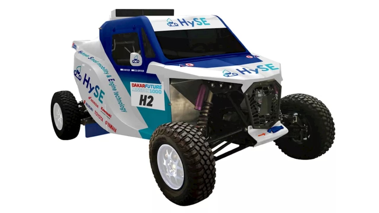 Prototyp HySE-X1: Wasserstoff-Buggy für die Rallye Dakar 2024