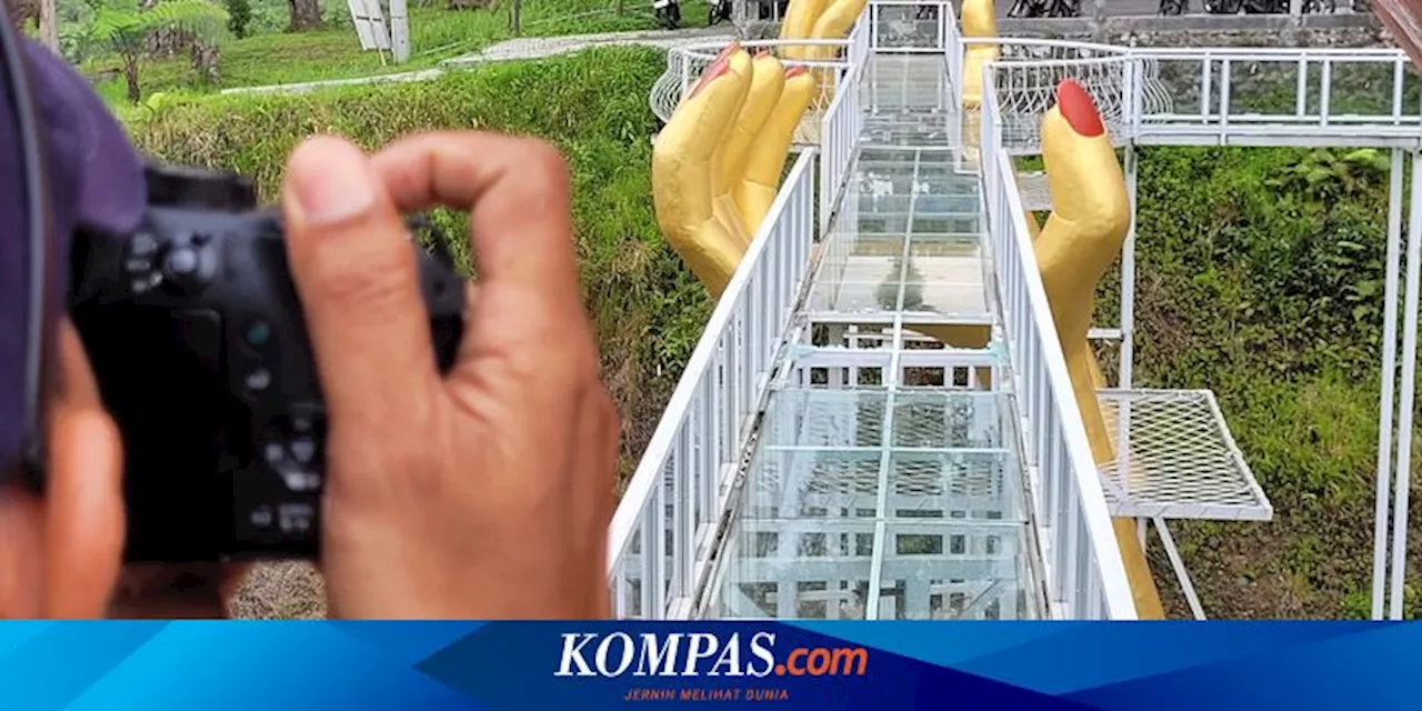 Menilik Konstruksi Jembatan Kaca di Banyumas yang Pecah dan Tewaskan Satu Wisatawan