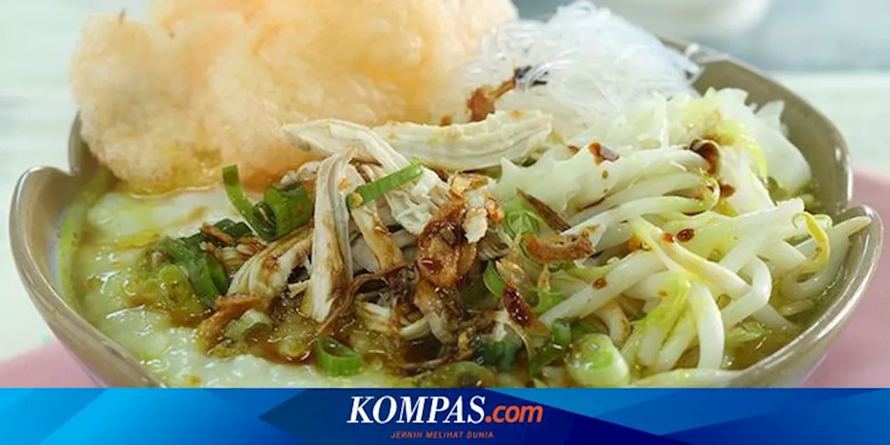 Resep Bubur Sop Cirebon Ala Pedagang Kaki Lima, Gurihnya Bikin Nagih