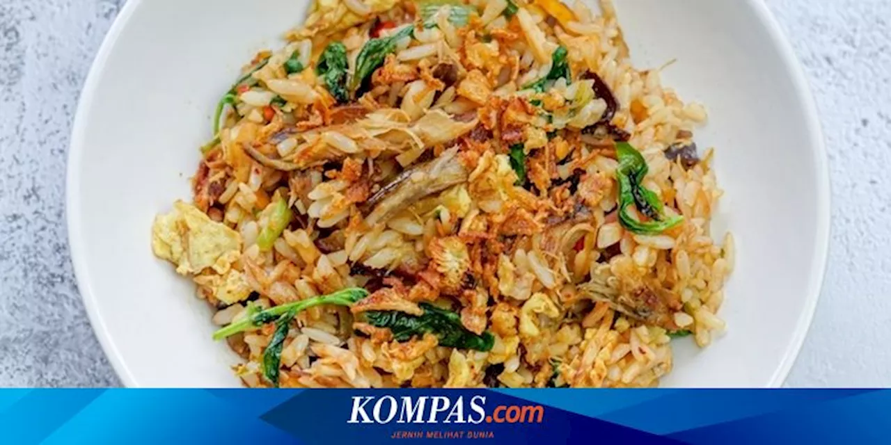 Resep Nasi Goreng Cakalang, Ada Aroma Asap yang Sedap 