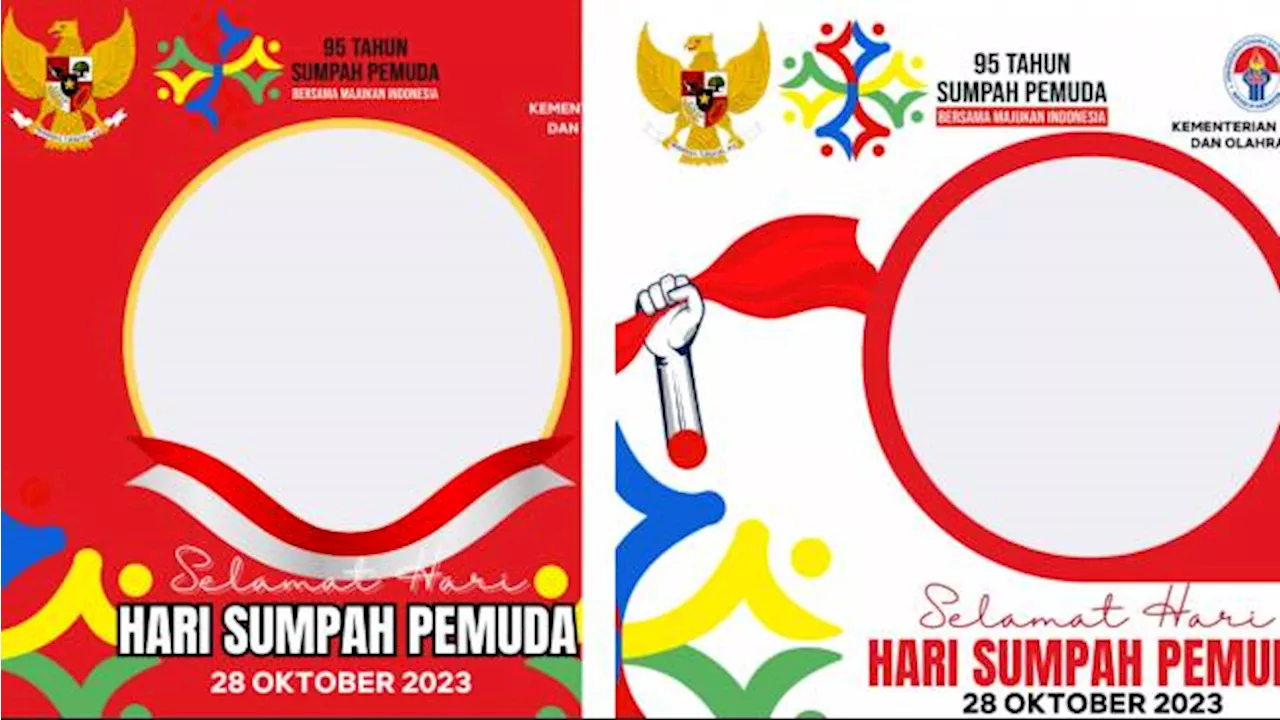 100 Link Twibbon Hari Sumpah Pemuda 2023 Terbaru dan Kumpulan Ucapan Selamat HSP ke-95