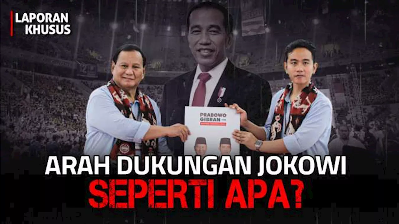 Arah Dukungan Jokowi usai Gibran jadi Bacawapres Prabowo, Seperti Apa?